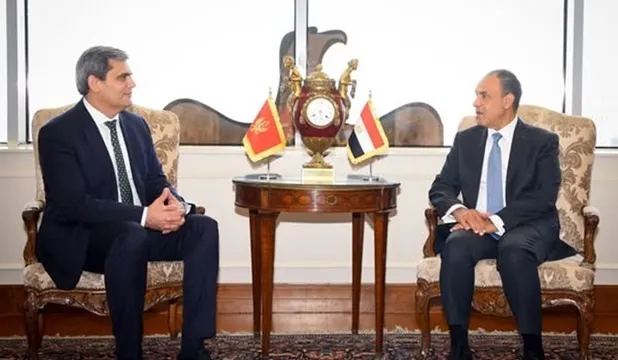 وزير‎ الخارجية يستقبل وزير خارجية الجبل الأسود