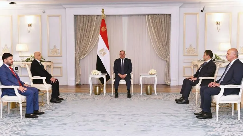 السيسي يؤكد دعم وحدة ليبيا ويدعو لإجراء انتخابات عاجلة