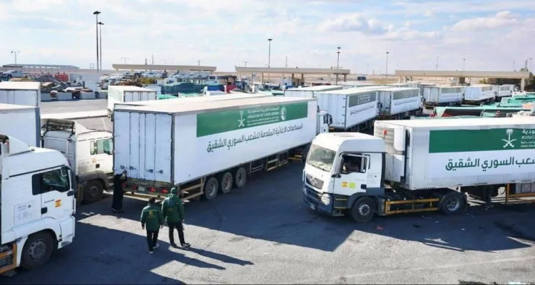 دمشق تمنع دخول الشاحنات القادمة من مصر والسعودية إلى سوريا