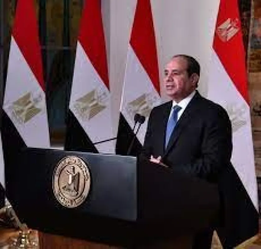 السيسى: اصطفاف المصريين فى الانتخابات كان تصويتا لرفض الحرب فى غزة