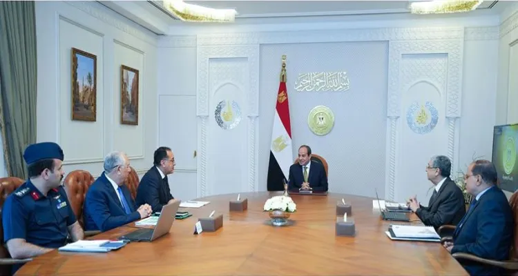 السيسي يتابع التطورات التنفيذية لعدد من المشروعات القومية للإنتاج الزراعي