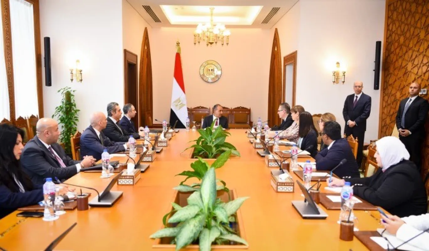 لقاء وزير الخارجية مع مدير المكتب الإقليمي لبرنامج الأمم المتحدة الإنمائي