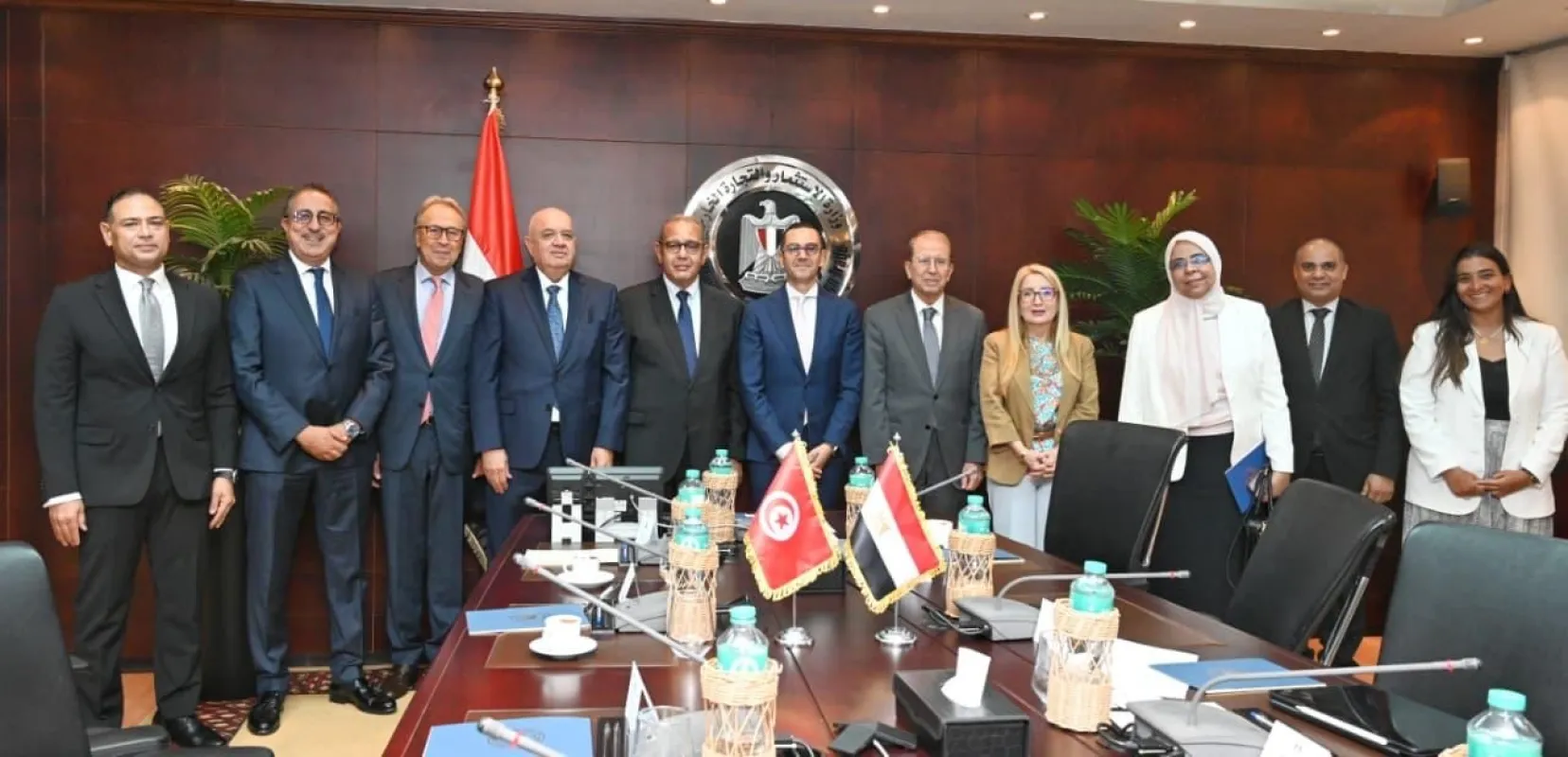 اجتماع وزير الاستثمار مع رئيس الاتحاد العام للغرف التجارية