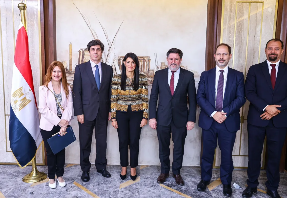 لقاء وزيرة التخطيط مع رئيس بنك التنمية الأفريقي