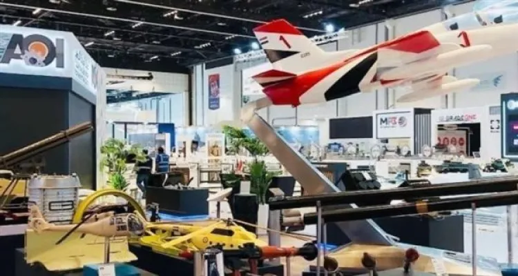 شركات دفاع تتصارع على سوق الطائرات المسيرة خلال معرض دفاعي بمصر