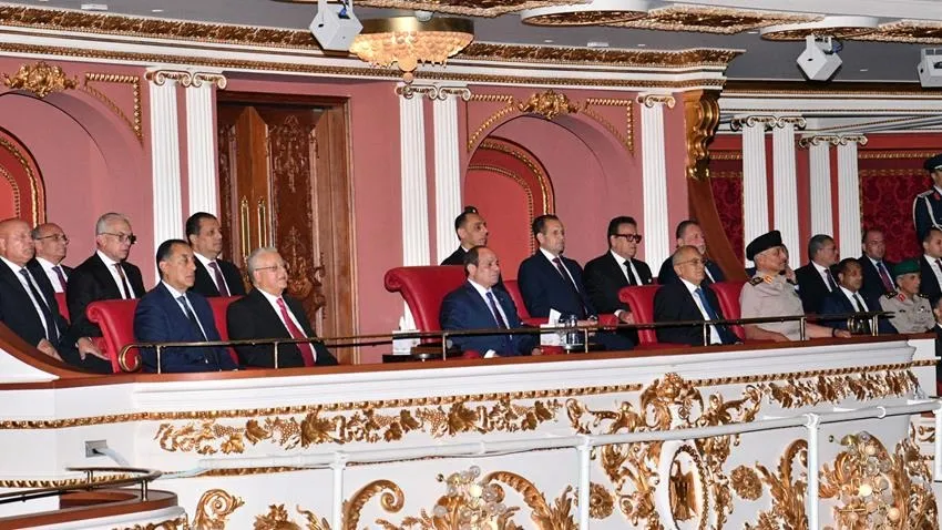السيسي يشهد الاحتفالية الوطنية الكبرى 
