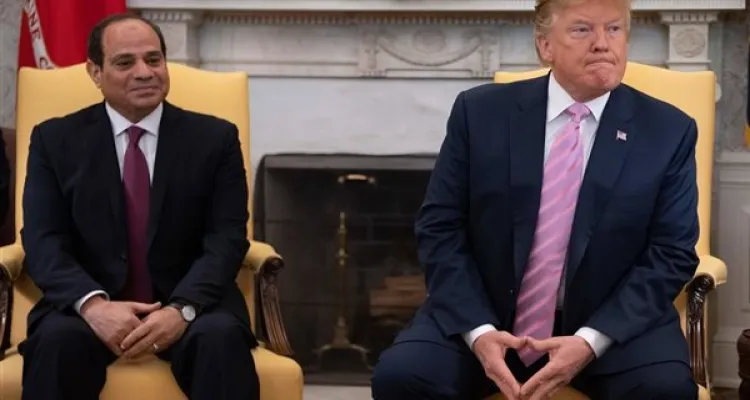 ترامب يريد حضور السيسي في الولايات المتحدة خلال زيارة نتنياهو