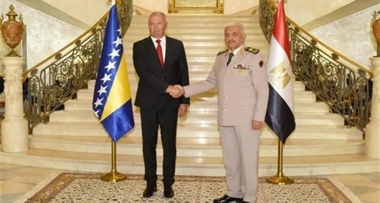وزير الدفاع يستقبل نظيره البوسني