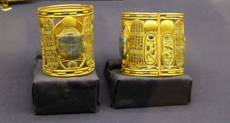 مصر: سوار ذهبي من عصر الفراعنة سُرق وصُهر – 4 اعتقالات