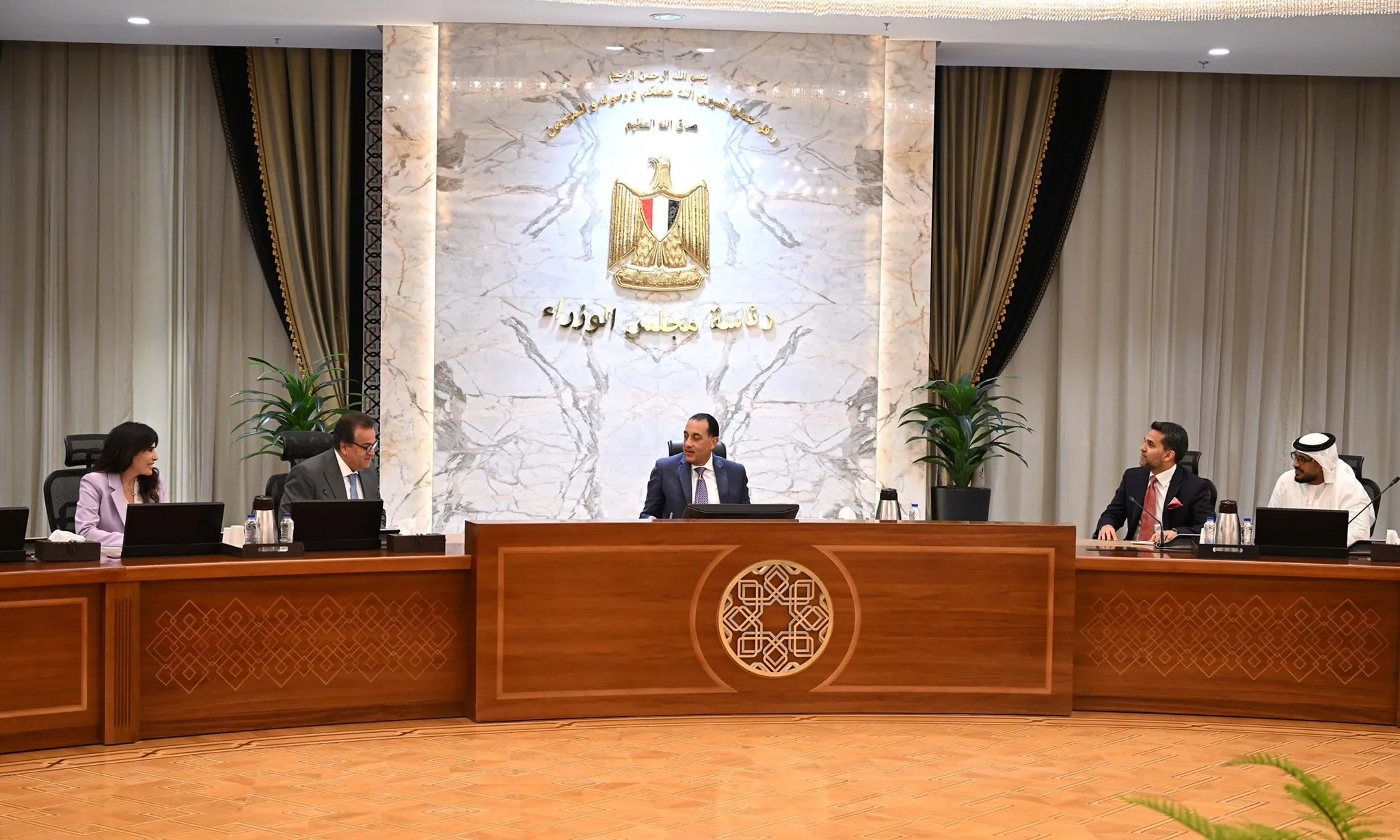 رئيس الوزراء يستعرض مع رئيس مؤسسة برجيل القابضة أوجه التعاون الممكنة في مجال زرع النخاع