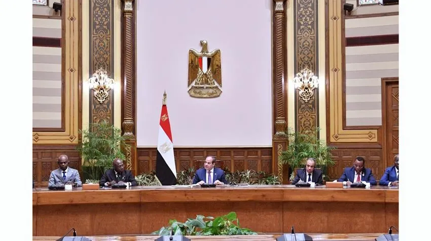 كلمة السيسي خلال المؤتمر الوزاري الثاني لمنتدى الشراكة 