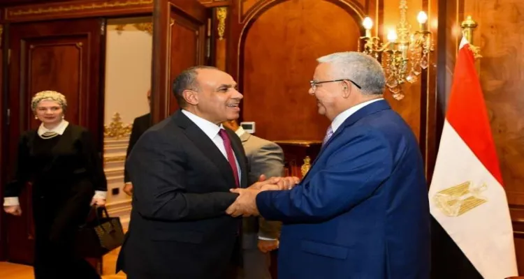 لقاء وزير الخارجية مع رئيس مجلس النواب