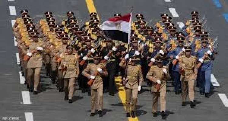 القوات المسلحة المصرية تشارك في احتفالات عيد النصر في روسيا