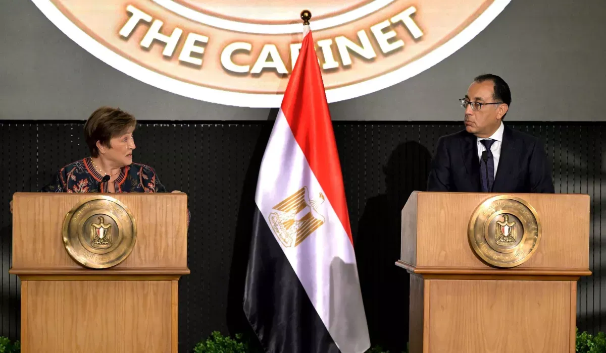 صندوق النقد يعلن الاتفاق مع مصر بشأن المراجعتين الخامسة والسادسة