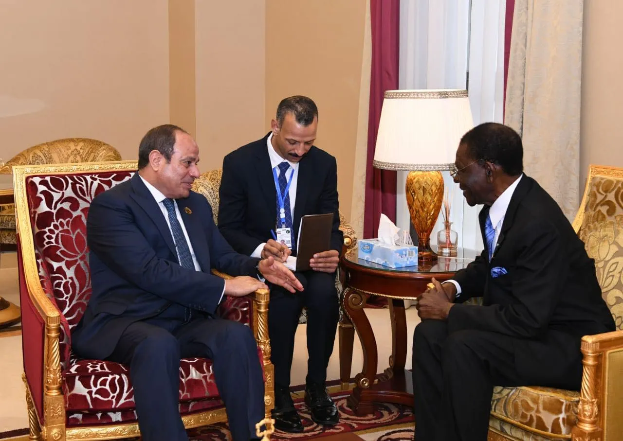 السيسي يلتقي عدداً من القادة الأفارقة على هامش اجتماع 