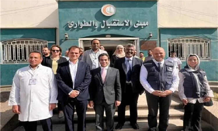 تعزيز التعاون بين منظمة الصحة العالمية والسفارة البريطانية لدعم المرضى الفلسطينيين في مصر