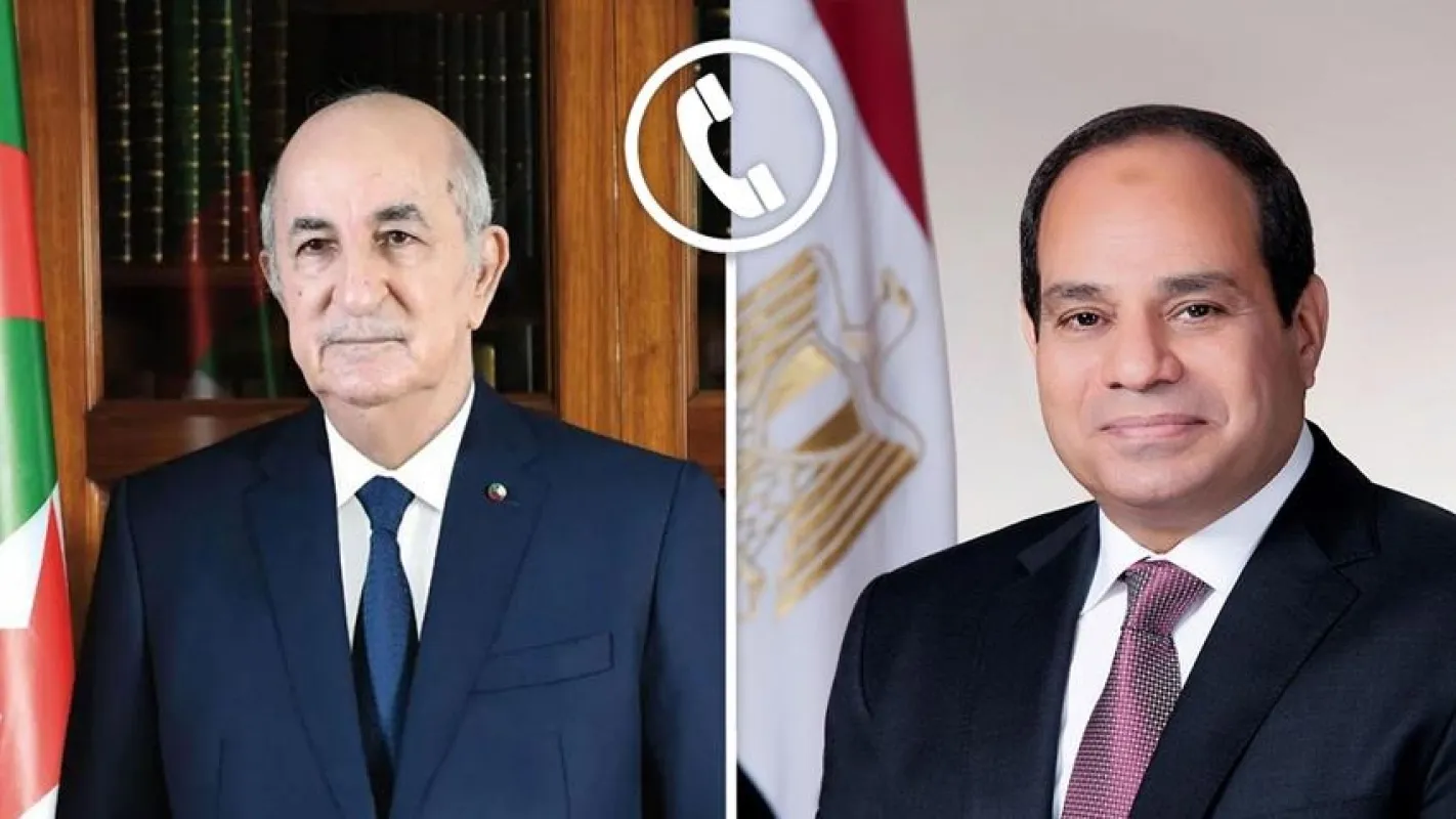 السيسي يجري اتصالًا هاتفيًا مع نظيره الجزائري