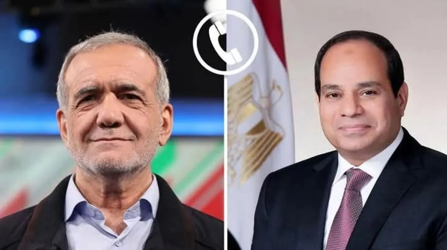 السيسي يجري اتصالًا هاتفيًا مع نظيره الإيراني