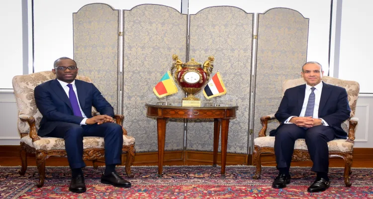 وزير الخارجية يستقبل وزير خارجية بنين