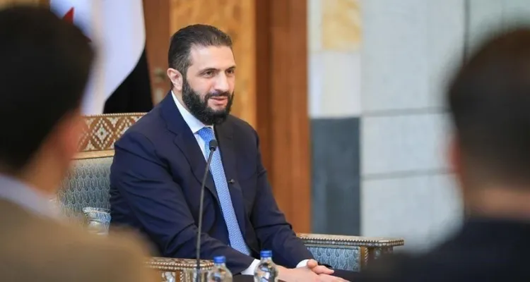 الشرع يؤكد سعي دمشق لتعزيز العلاقات مع مصر والعراق