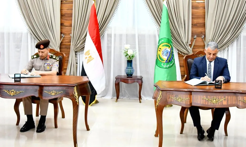 إدارة الإشارة للقوات المسلحة توقع بروتوكول تعاون مع محافظة الإسماعيلية لتقديم خدمات الشبكة الوطنية للطوارئ والسلامة العامة