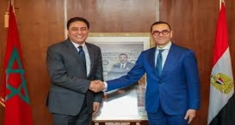 وزير الاستثمار ونظيره المغربي  يترأسان اجتماع تعزيز التعاون التجاري المشترك