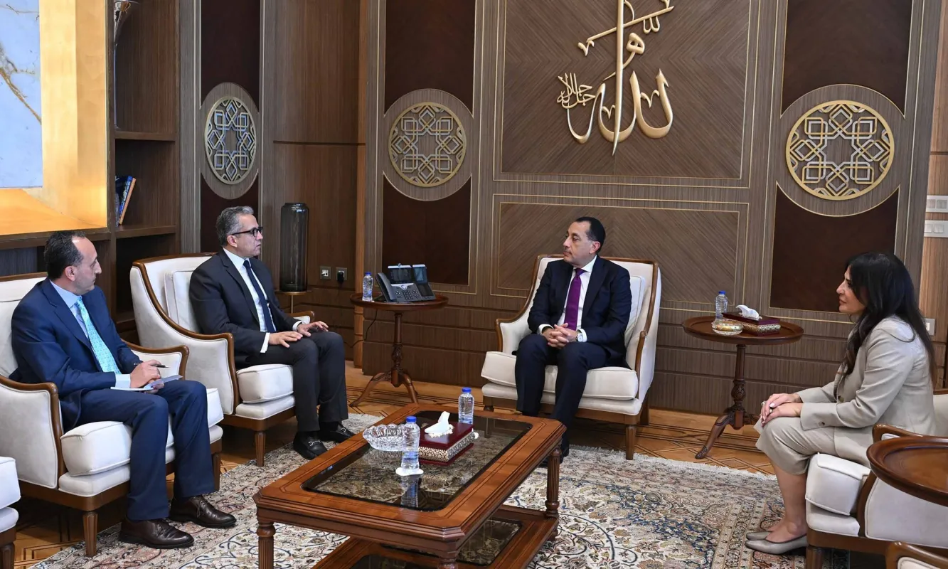 لقاء رئيس الوزراء مع مدير عام 