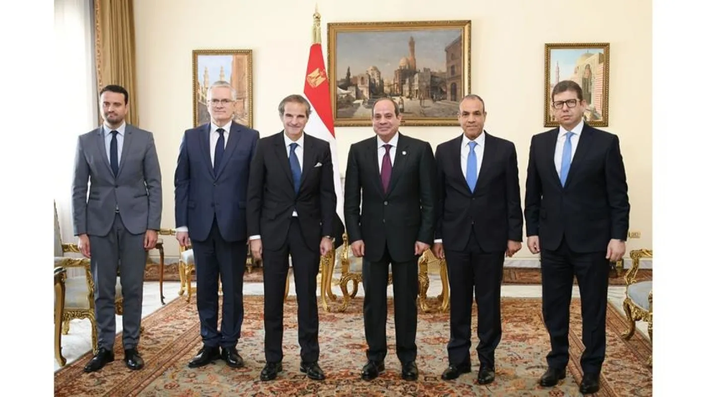 السيسي يستقبل مدير عام الوكالة الدولية للطاقة الذرية
