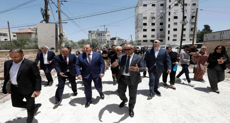 جيش الاحتلال الإسرائيلي يُطلق النار تجاه بعثة دبلوماسية في جنين بينهم السفير المصري