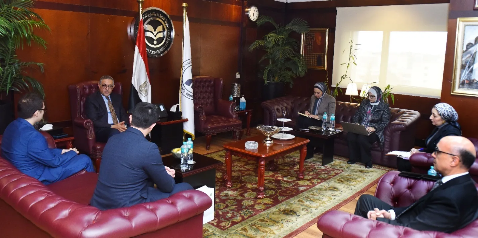 هيئة الاستثمار تبحث التعاون مع