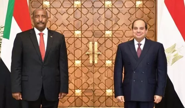 السيسي يستقبل رئيس المجلس السيادي السوداني عبدالفتاح البرهان