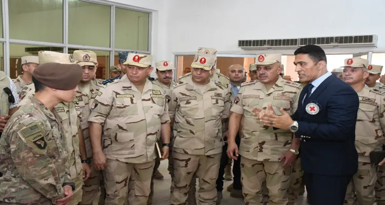 رئيس الأركان يتفقد الإستعدادات النهائية لإستضافة تدريب 