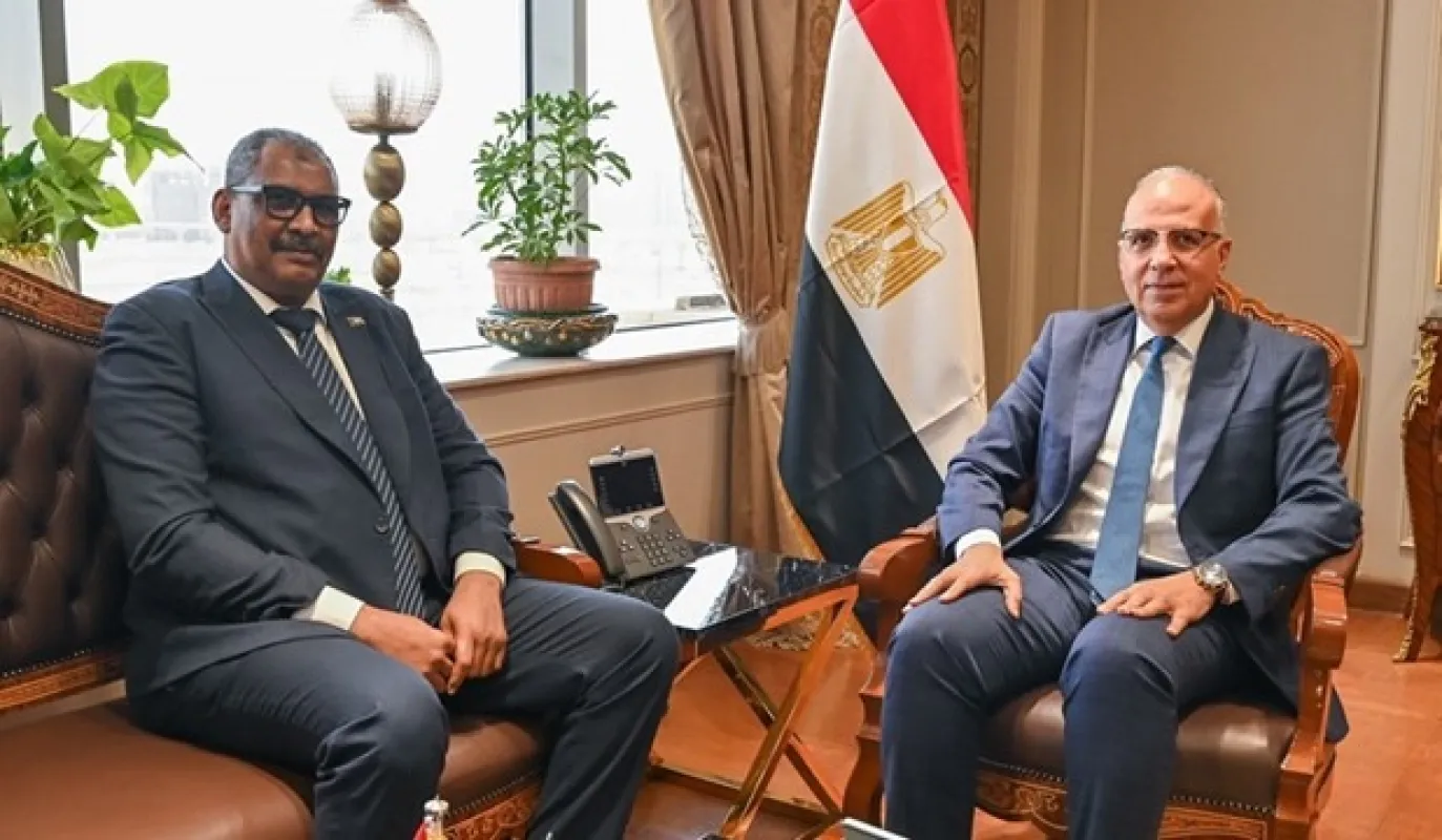 اجتماع وزير الري مع نظيره السوداني