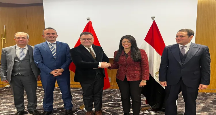 وزيرة التخطيط تعقد جلسة مباحثات مع نظيرتها الألبانية لبحث تعزيز التعاون
