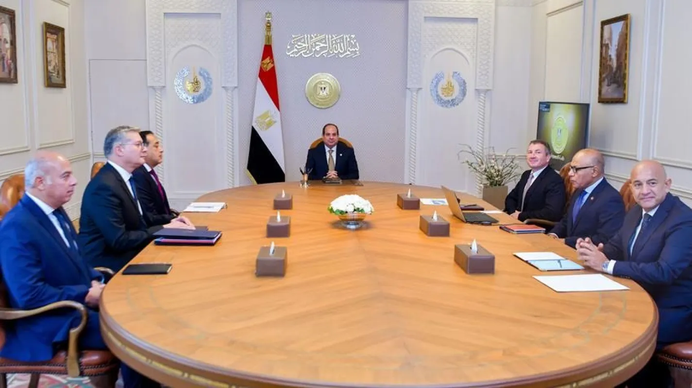 السيسي يستقبل نائب رئيس شركة “إكسون موبيل” العالمية لشؤون الاستكشاف