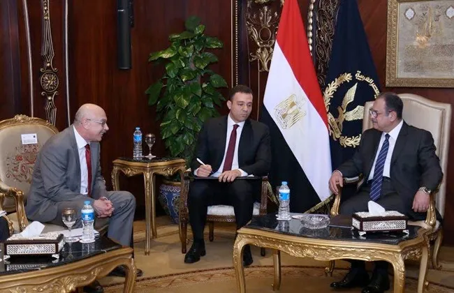 لقاء وزير الداخلية مع وفد من الأمم المتحدة