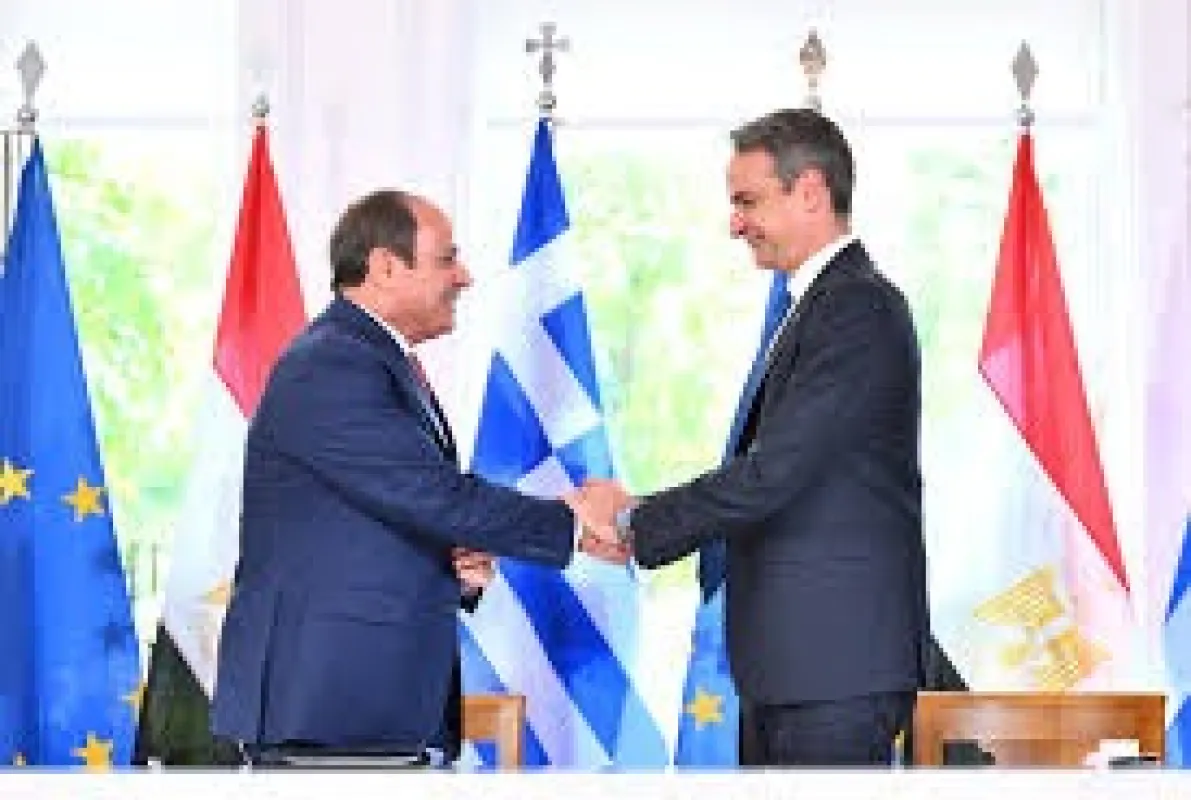 السيسي يزور اليونان، ويوقّع الإعلان المشترك بشأن الشراكة الإستراتيجية