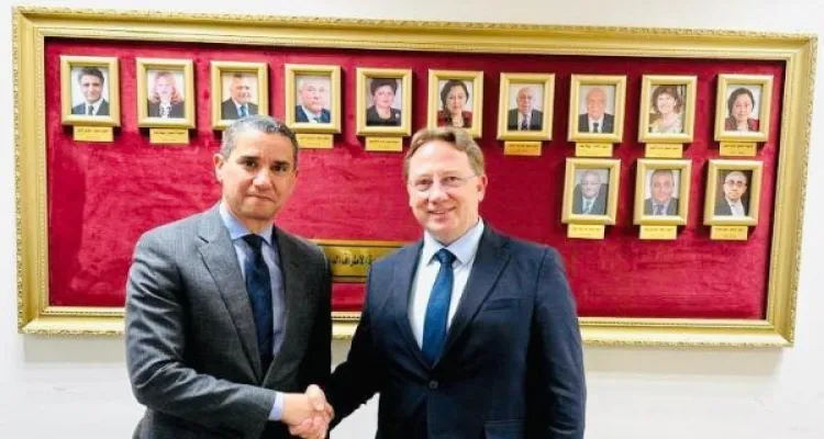 الممثل الشخصى للسيسي يلتقي مدير إدارة الدبلوماسية الاقتصادية بوزارة الخارجية الفرنسية